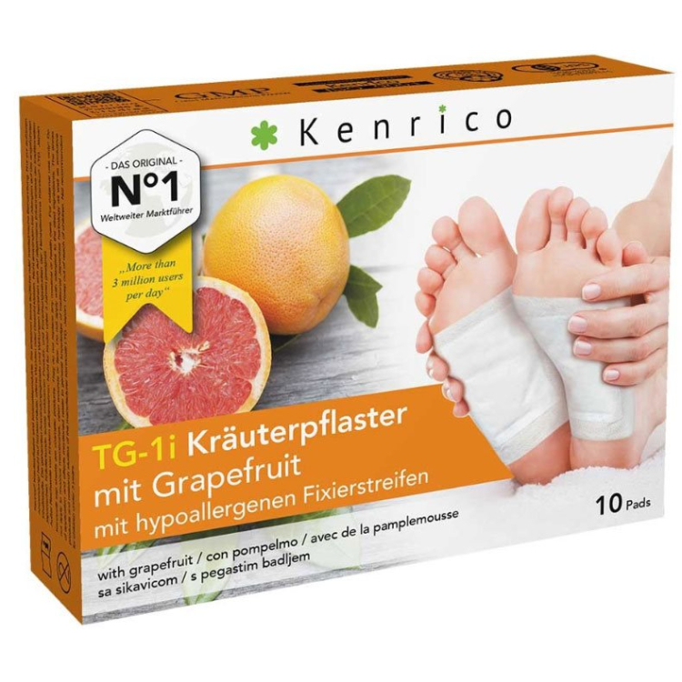 Kenrico herbal plaster grapefruit 10 pieces