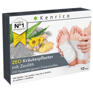 Kenrico herbal plasters with zeolite 10 pcs