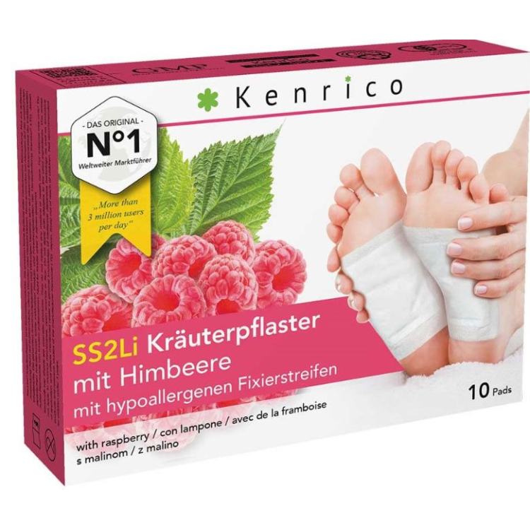 Kenrico herbal plaster with raspberry 10 pcs