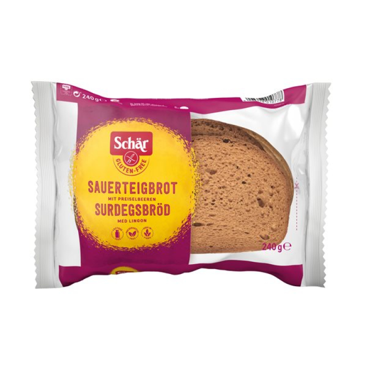 Warping sourdough bread Surdegsbröd gluten-free 240 g