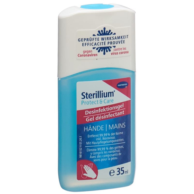 Gel Bảo vệ & Chăm sóc Sterilium Fl 50 ml