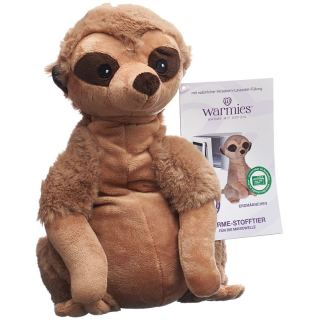 Warmies meerkat warmth stuffed toy with lavender filling
