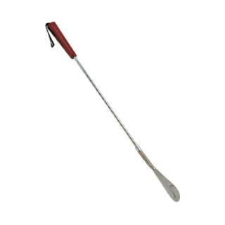 Sundo shoehorn of metal with spring 65cm with wooden handle