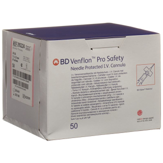BD Venflon Pro Safety biztonsági vénás belső katéter jóváhagyással