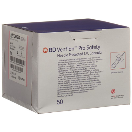 BD Venflon Pro Safety sigurnosni venski kateter s odobrenjem