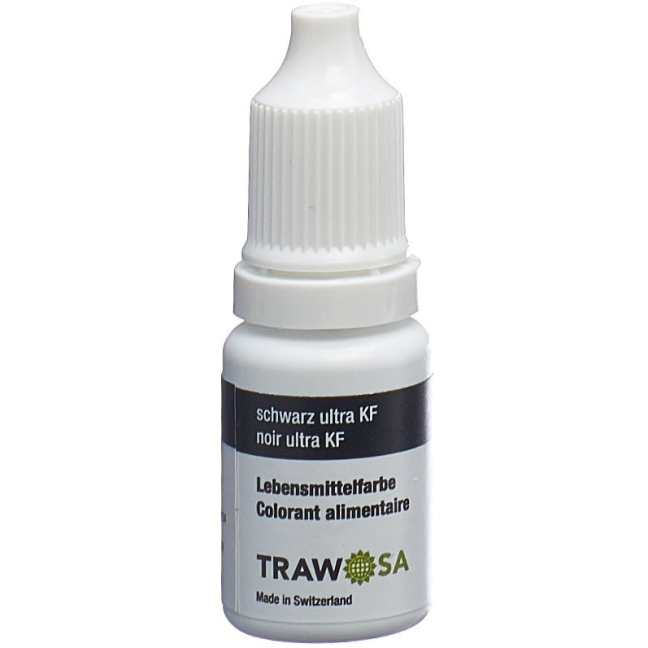 Trawosa food coloring black Ultra for cakes and liquid