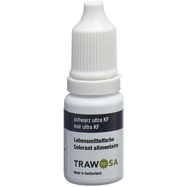 Trawosa food coloring black Ultra for cakes and liquids 1000 ml