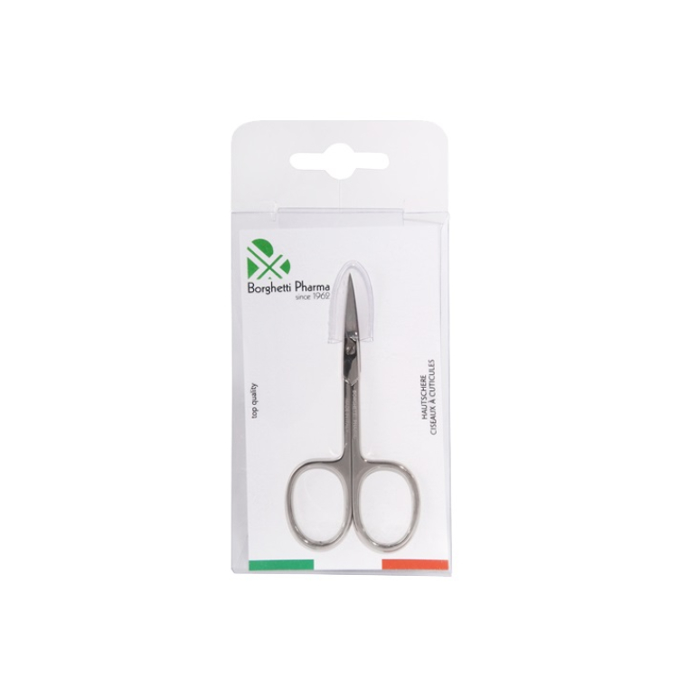 Borghetti skin with scissors peak just plated steel