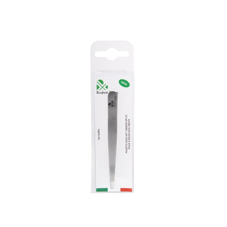 Borghetti tweezers stainless steel polished