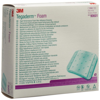 3M Tegaderm Foam 10x10cm չկպչուն 10 հատ