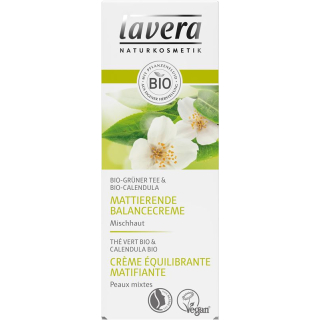 Lavera Mattifying Balancing Cream Green Tea 50ml