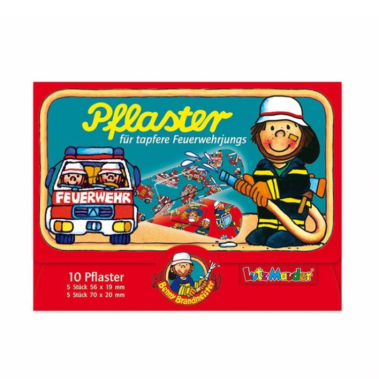 Lutz Mauder children plaster 10 pcs Fire Department