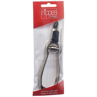 Nippes nail clippers 13cm with spring nickel-plated