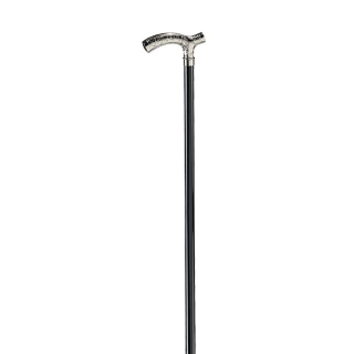 Sahag wooden stick beech black -100kg 100cm chrome-plated handle Fritz