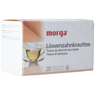 Chá de erva-leão Morga com bolsa de manga 20 unid.