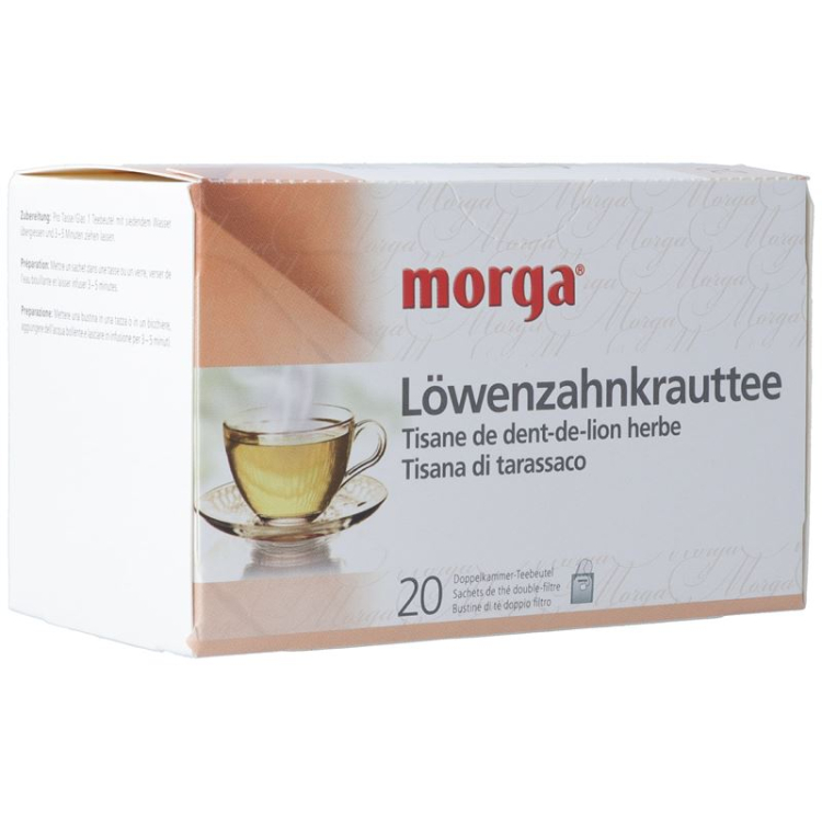 Morga paardenbloem kruidenthee met sleeve zakje 20 st