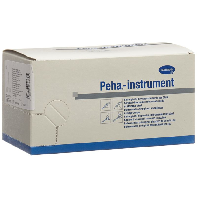 Peha-Instrument needle holder Mayo Hegar 12cm straight 25 pcs