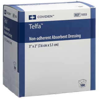 Telfa Sterile EUR wound dressing 5.1x7.6cm 100 pcs