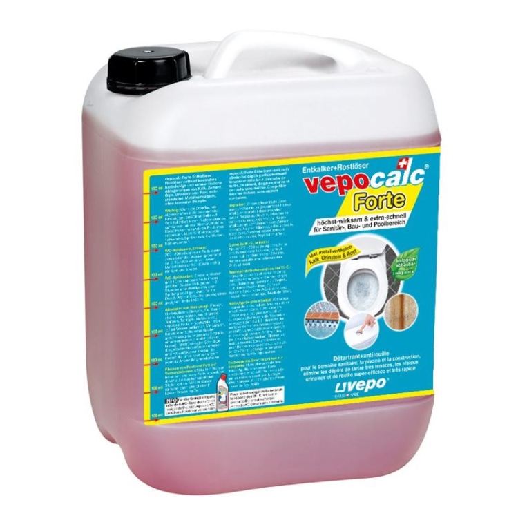 Vepocalc Forte détartrant + antirouille bidon 10 lt