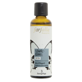 farfalla organic bath oil Black Cumin 500 ml