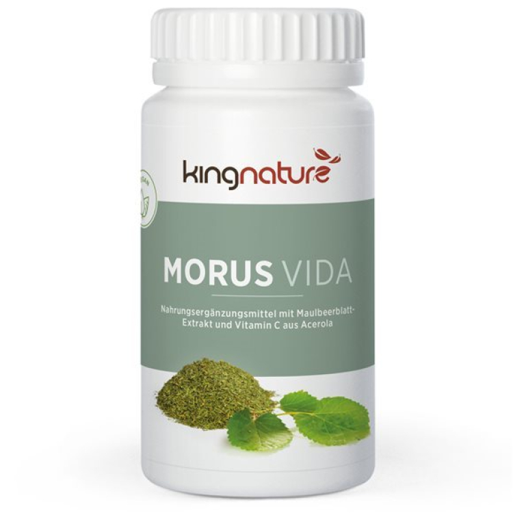 Kingnature Morus Vida jar 72 capsules