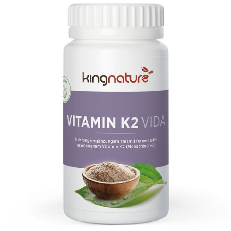 Kingnature Vitam K2 Vida  225 mcg Dose 120 Kapseln