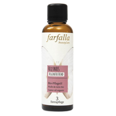 farfalla organic conditioning oil regenerating castor 75 ml