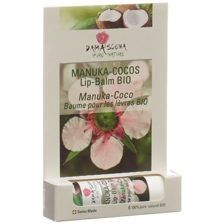 Damascena Manuka Coco Lip Balm Bio Stick 4.5 g