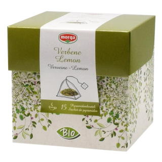Morga Verbena-Lemon herbal tea pyramid bags organic 15 pcs