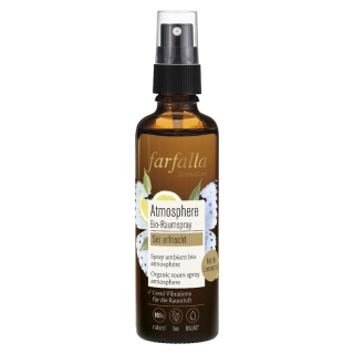 farfalla organic Room Spray is refreshing Lemongrass 75ml