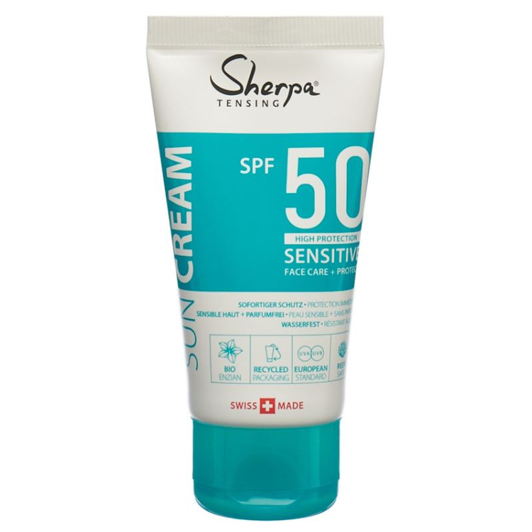 Sherpa Tensing Sunscreen SPF 50 SENSITIVE Tb 50 ml