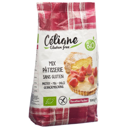 Les Recettes de Céliane Gebäckmischung Gluten Free Organic 500 g