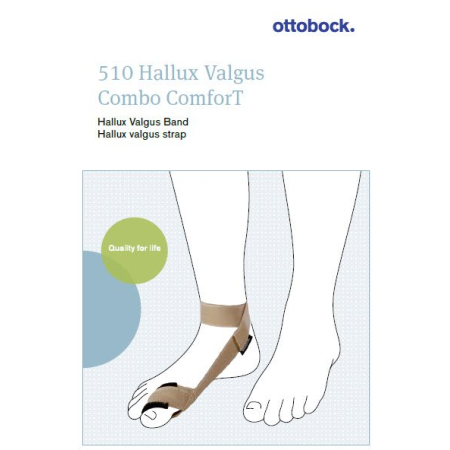 Combo hallux valgus day and night left