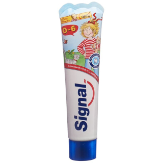 SIGNAL toothpaste 0-6 years with strawberry flavor
