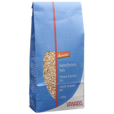 VANADIS fine oat flakes Demeter Btl 500 g