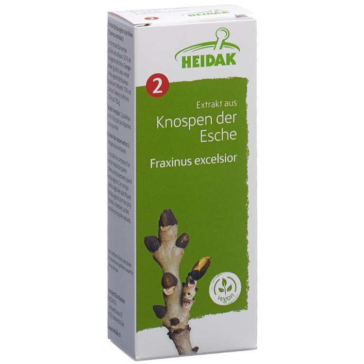 HEIDAK Knospe Esche Fraxinus excelsior Glyc Maz Fl 250 мл