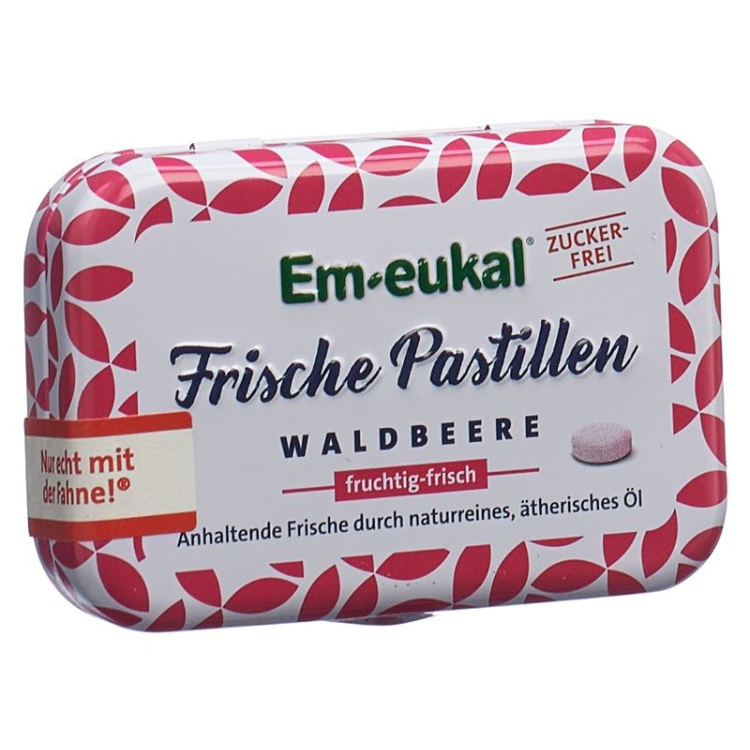 Soldan Em-eukal freshness lozenges Waldbeere sugar free xylitol Ds 20 g