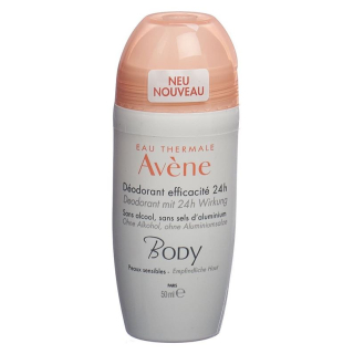 Avene Tělový deodorant Roll-on 24h 50 ml