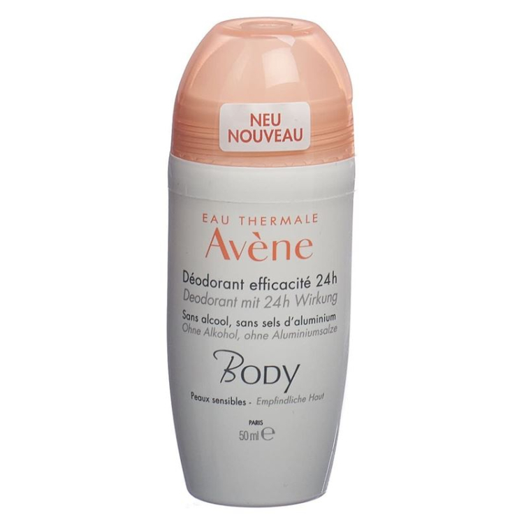 Avene Body Deodorant Roll-on 24 jam 50 ml