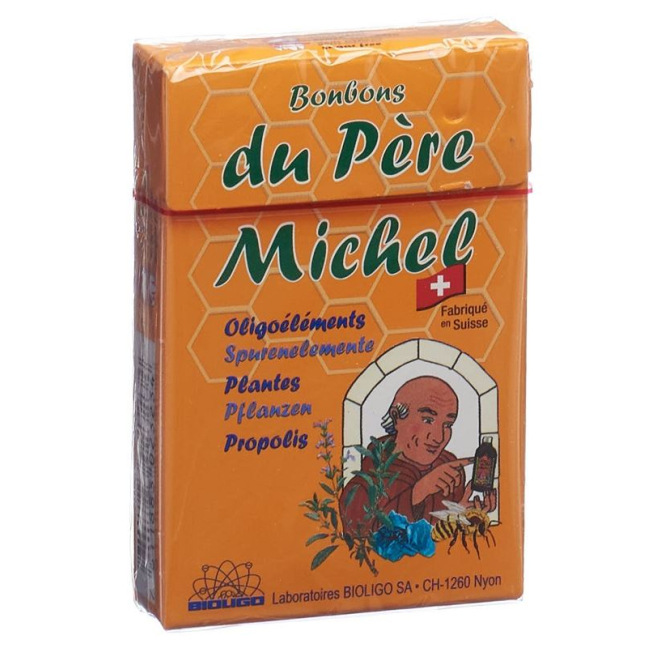 BIOLIGO Bonbons du Père Michel Propolis-Oligoélements-Huiles essentielles 20 Stk