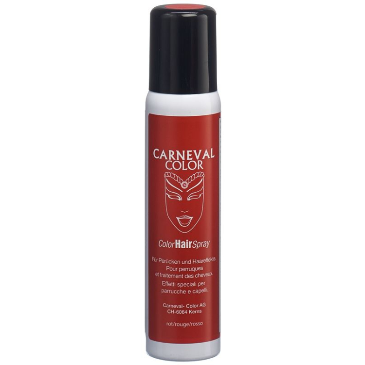 Carnival Color Hair Spray rouge 100 ml