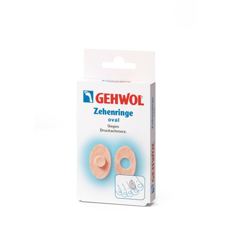 Gehwol ovale teenringen 9 st