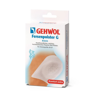 Coussinets de talon Gehwol G avec vagues de gel, petit, 1 paire