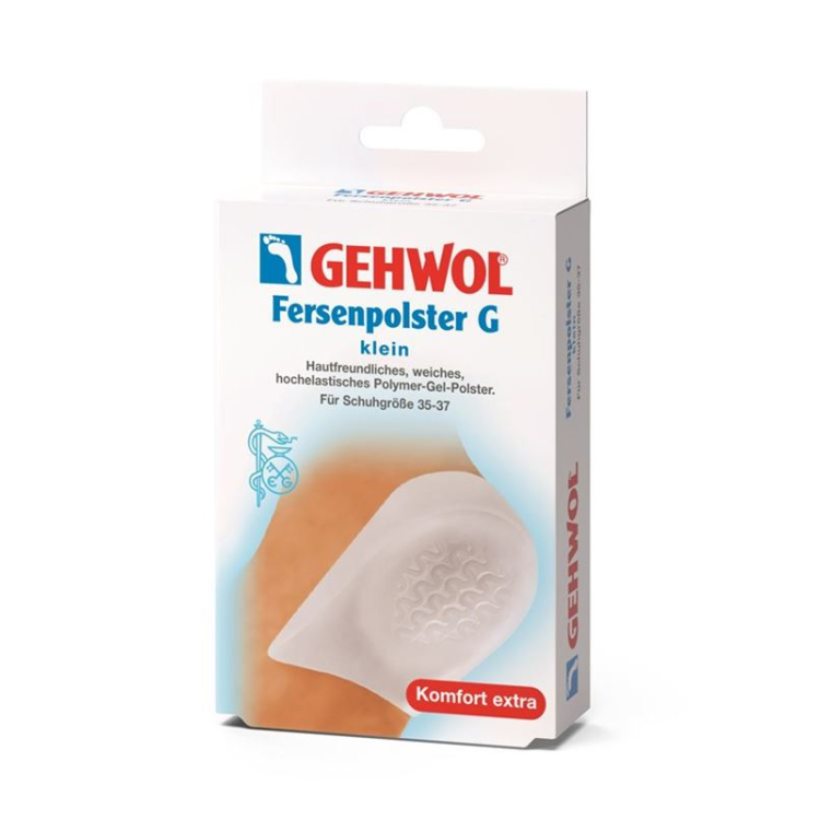 Cuscinetti per talloni Gehwol G con onde in gel, piccoli, 1 paio