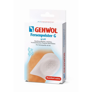 Gehwol heel pads G with gel waves large 1 pair