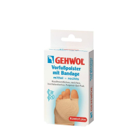Gehwol forefoot with bandage medium right