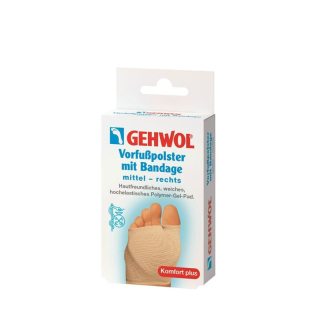 Gehwol forefoot pad with bandage middle right