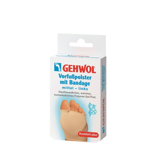 Gehwol forefoot pad with bandage middle left
