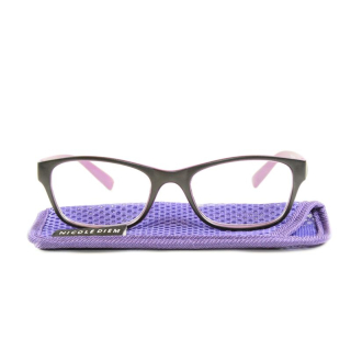 Nicole Diem reading glasses 1.00dpt purple-blk