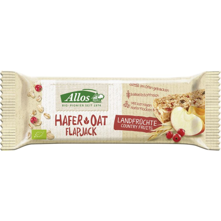 Allos Flapjack Oats Country Fruits 16 x 50g